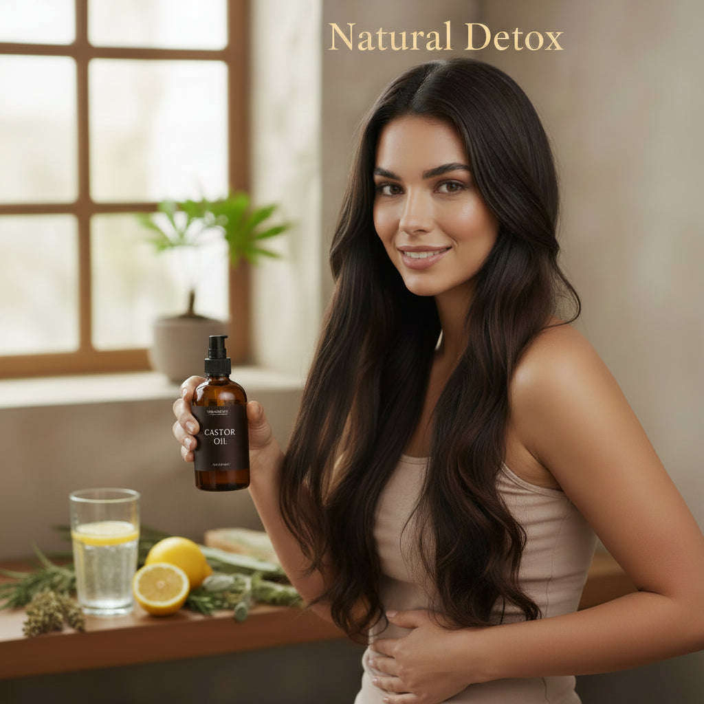 Pure Castor Oil Cold-Pressed, Hexane-Free 5Lt