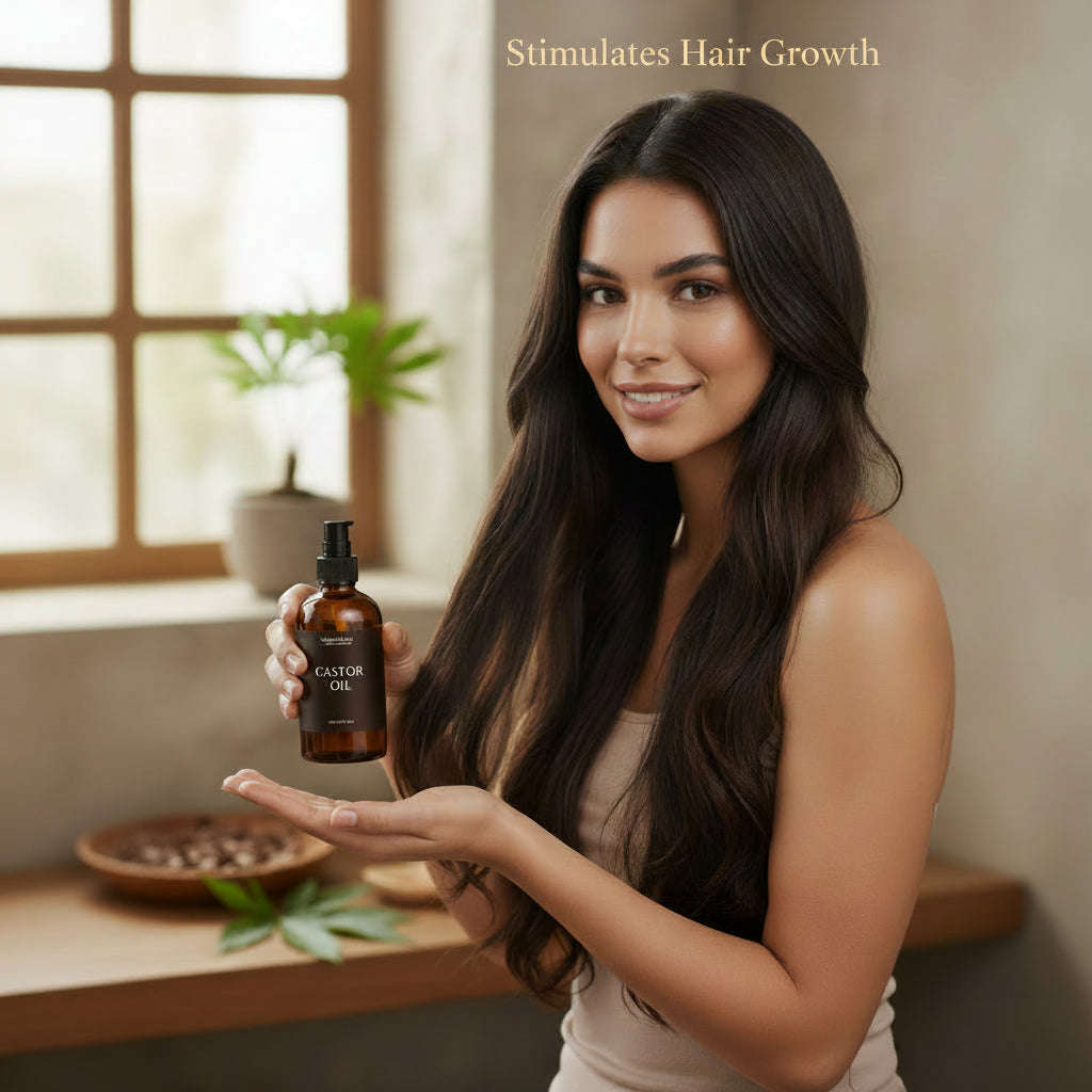 Pure Castor Oil Cold-Pressed, Hexane-Free 5Lt