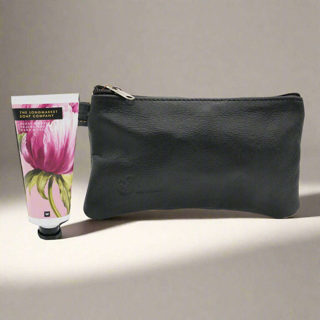 Leather Make up bag Combo