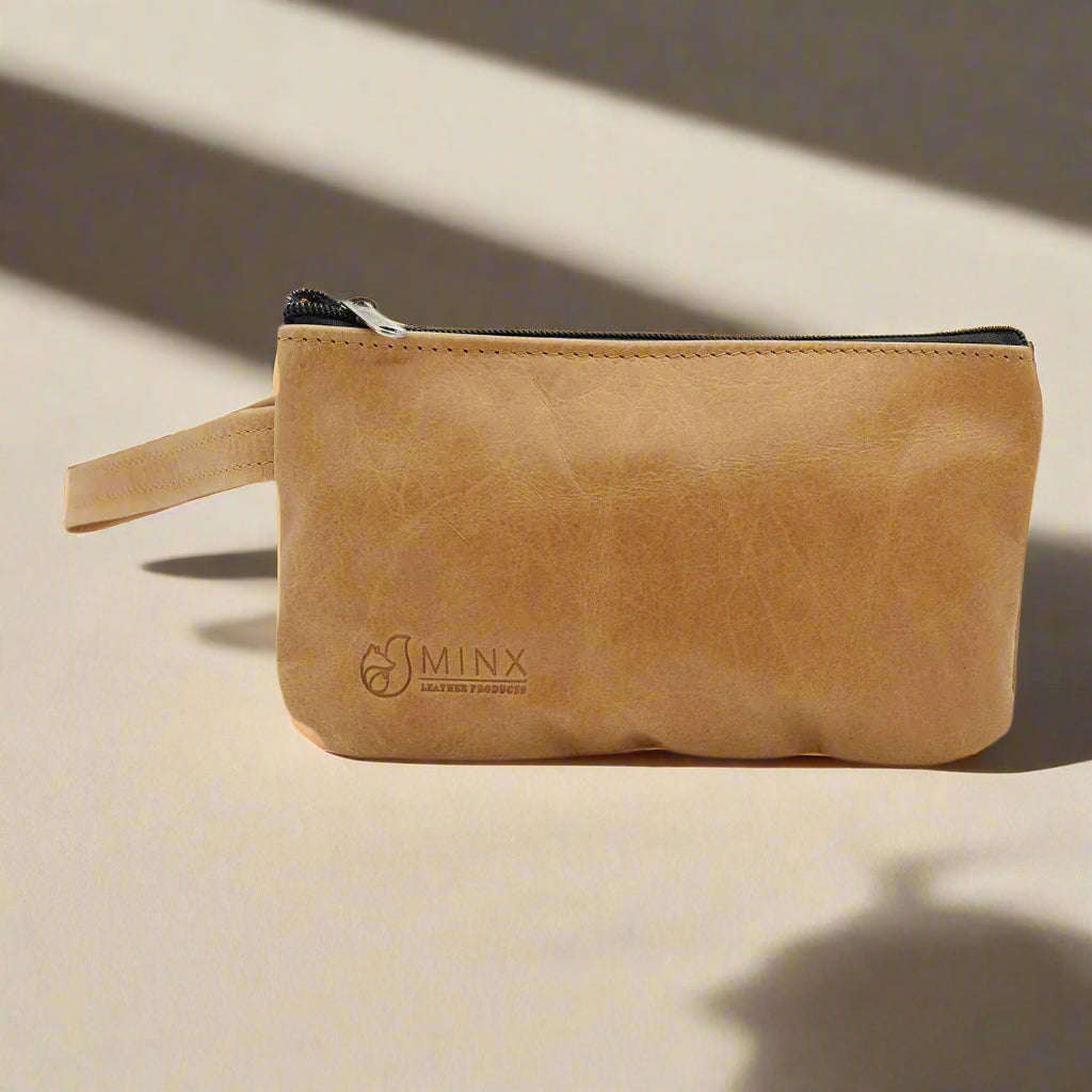 Leather Make up bag Combo