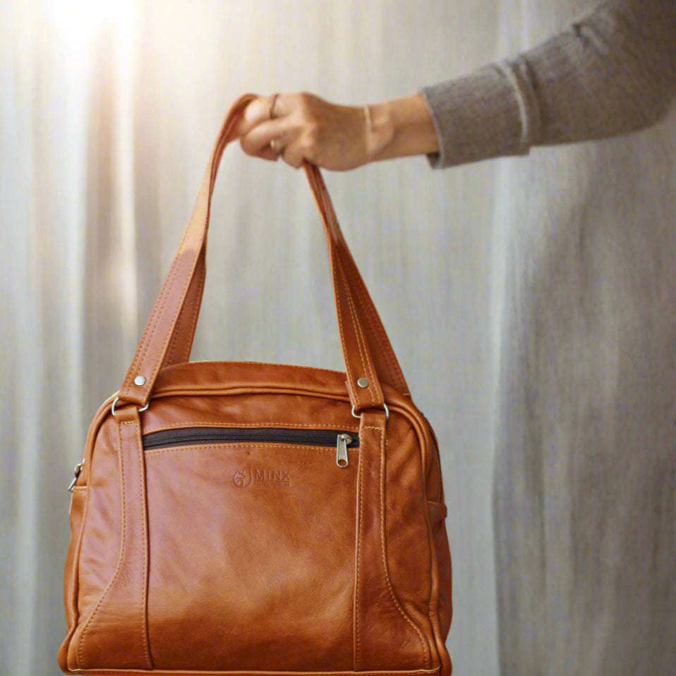 Ashley Leather Handbag