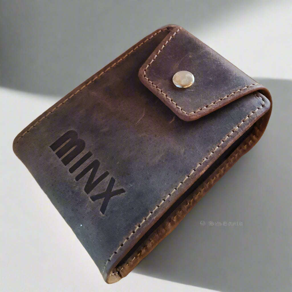 Concertina Leather  Card Holder
