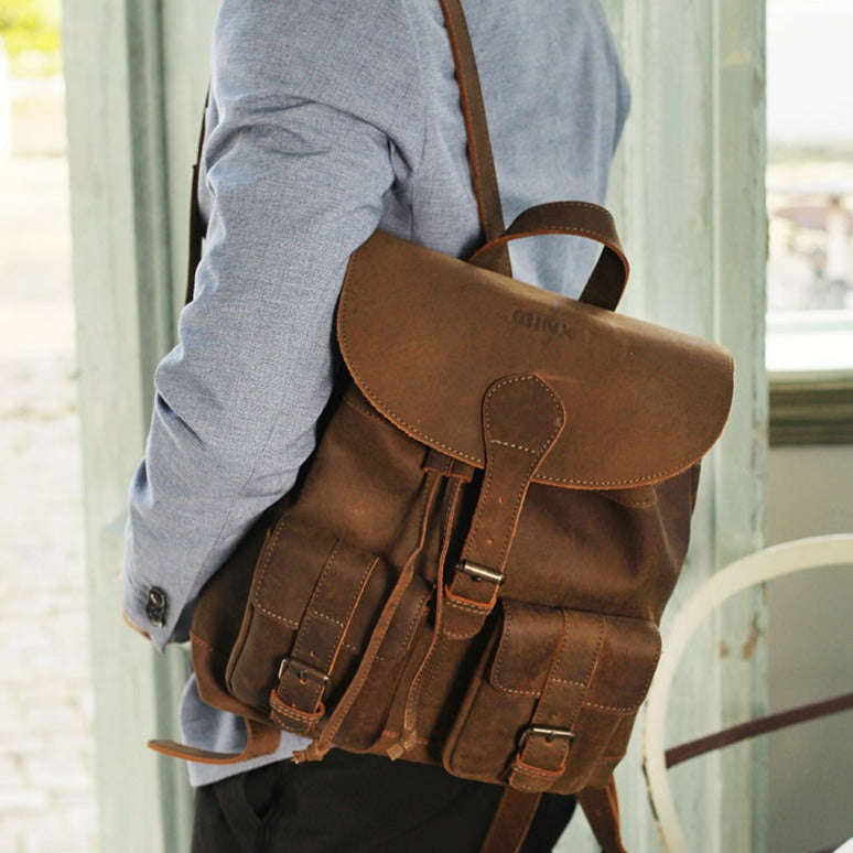 Finn Leather Backpack