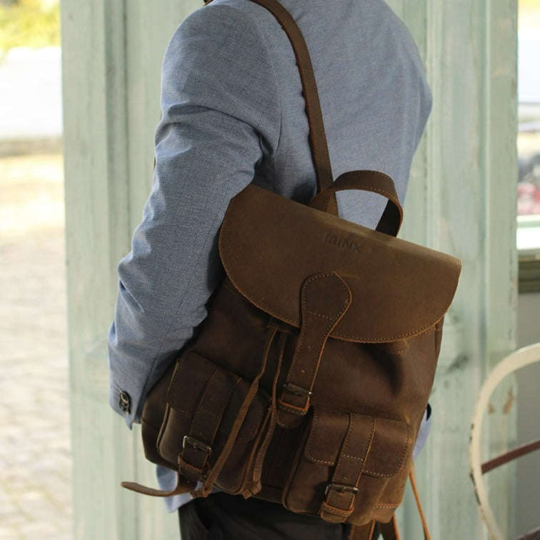 Finn Leather Backpack