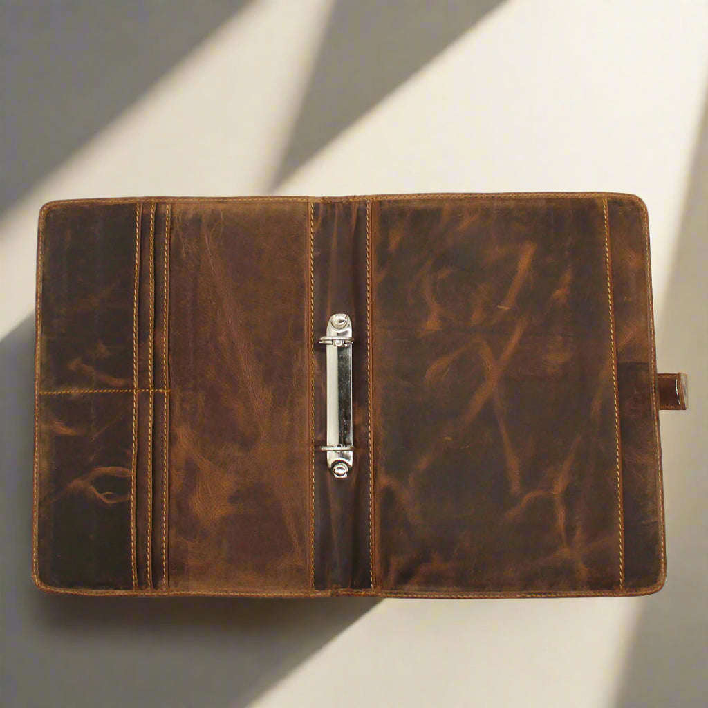 A4 Leather Business Folder