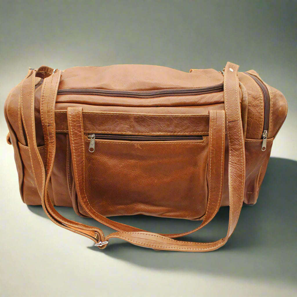 Bently Leather Duffle Bag