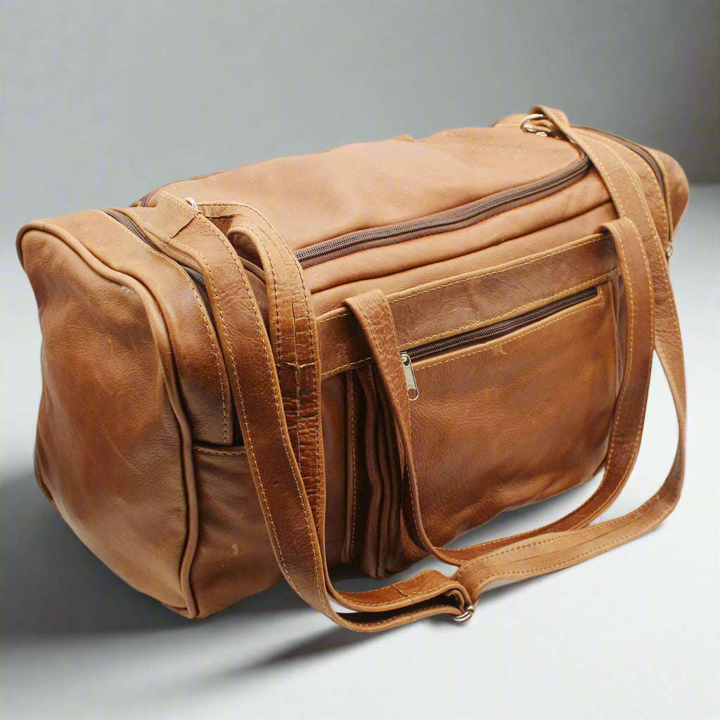 Bently Leather Duffle Bag
