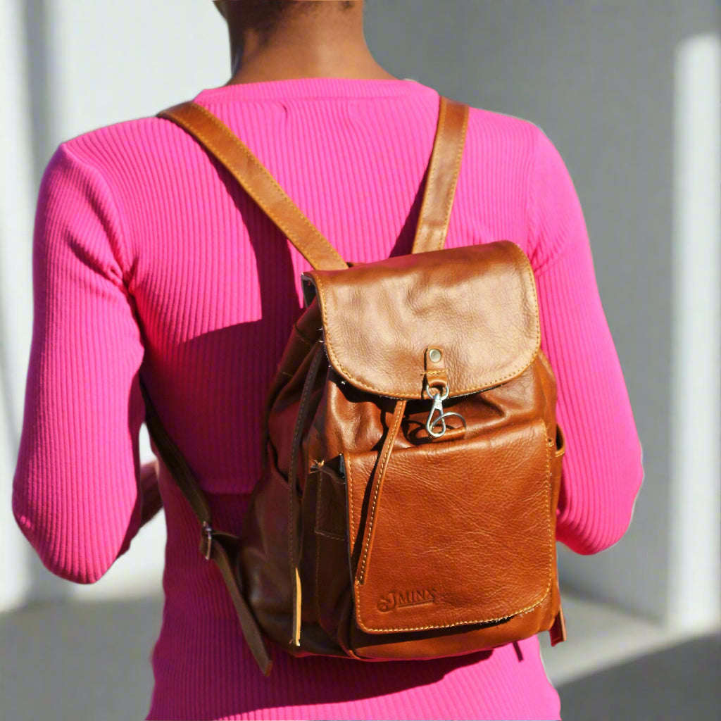 Drew Leather Backpack