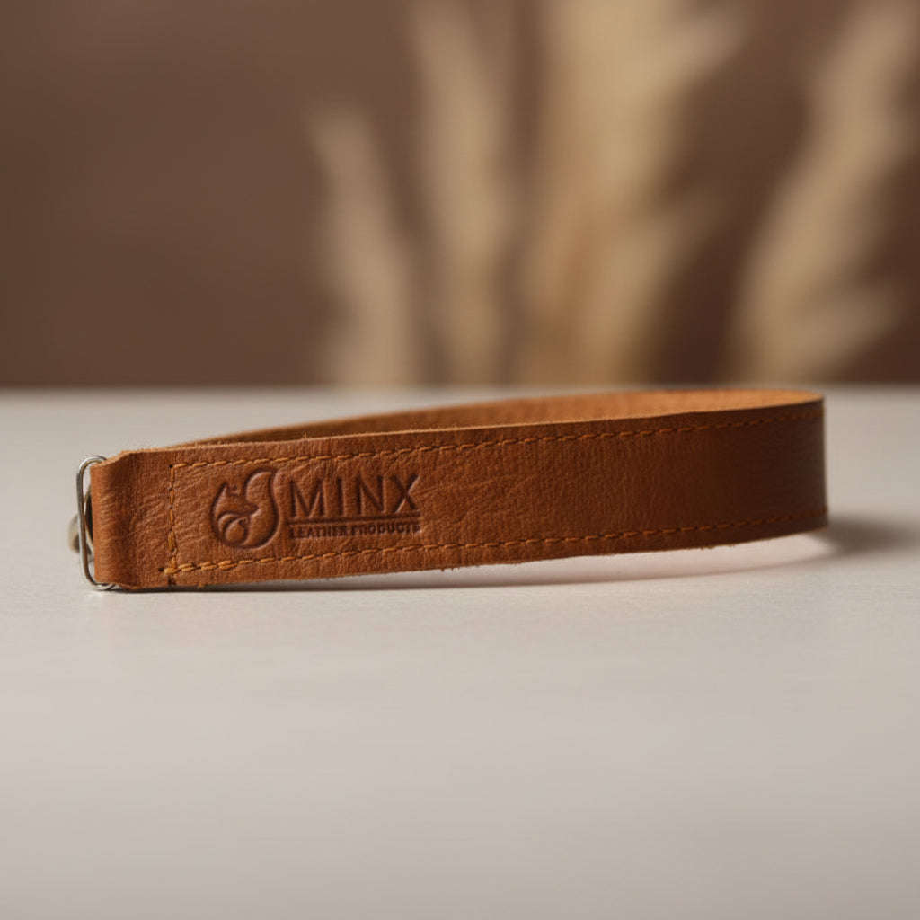 Baby Leather Dummy Clip