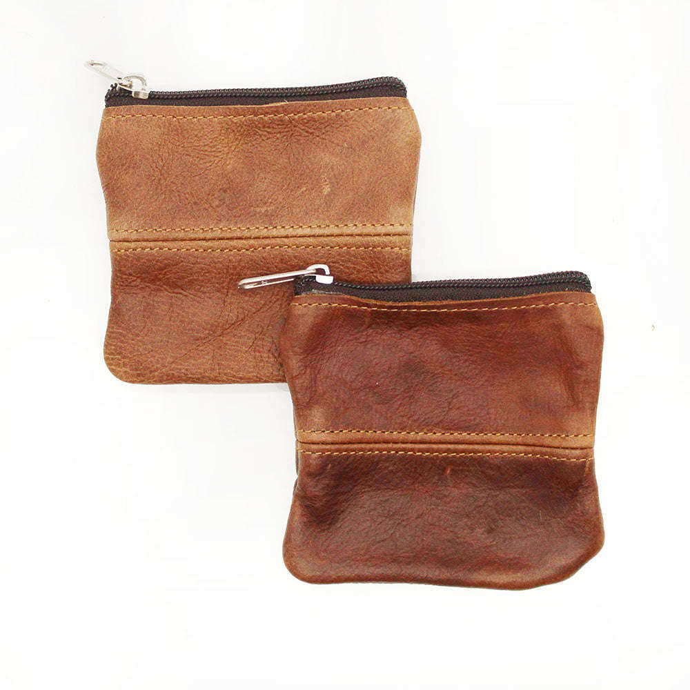 Leather Twin Coin Purses