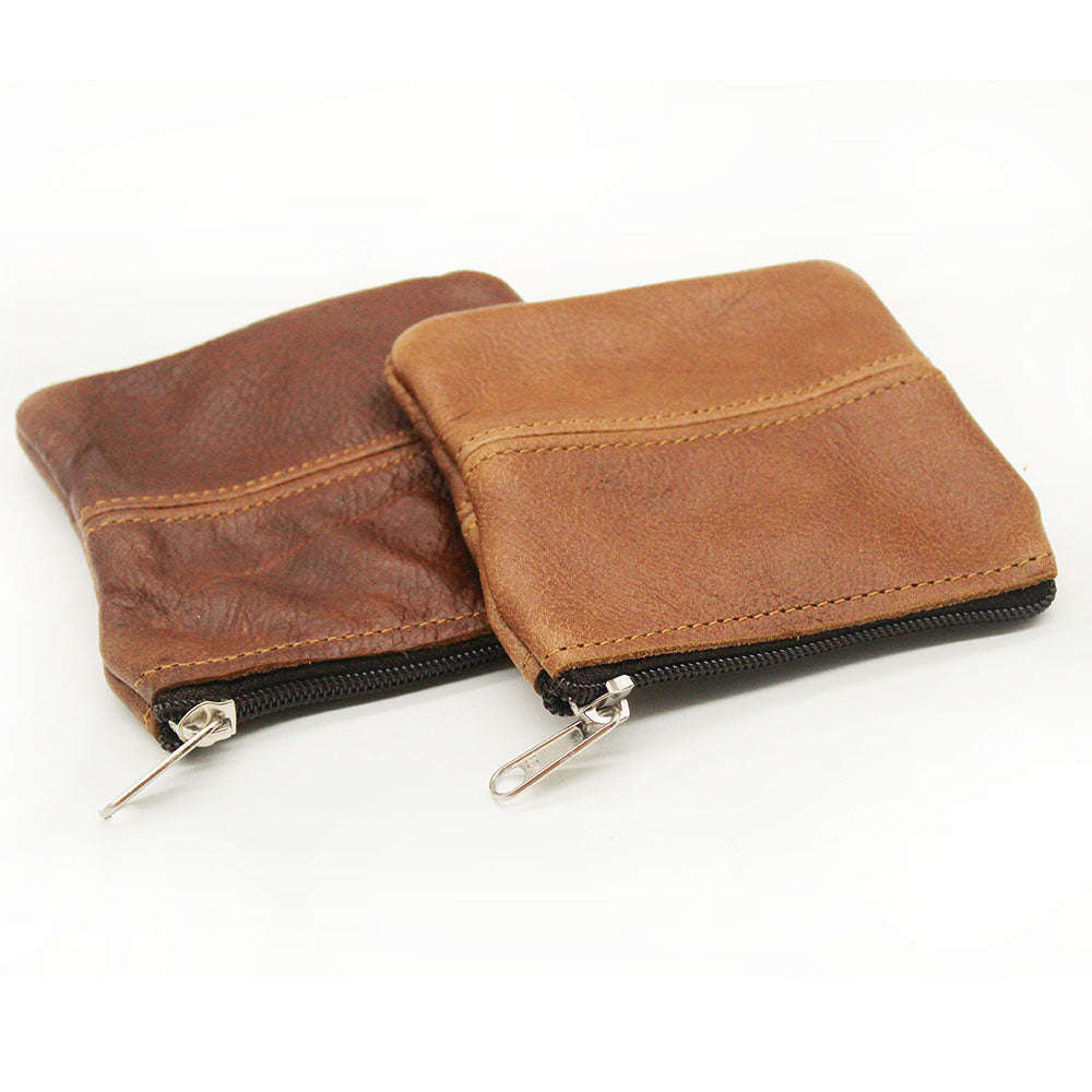 Leather Twin Coin Purses