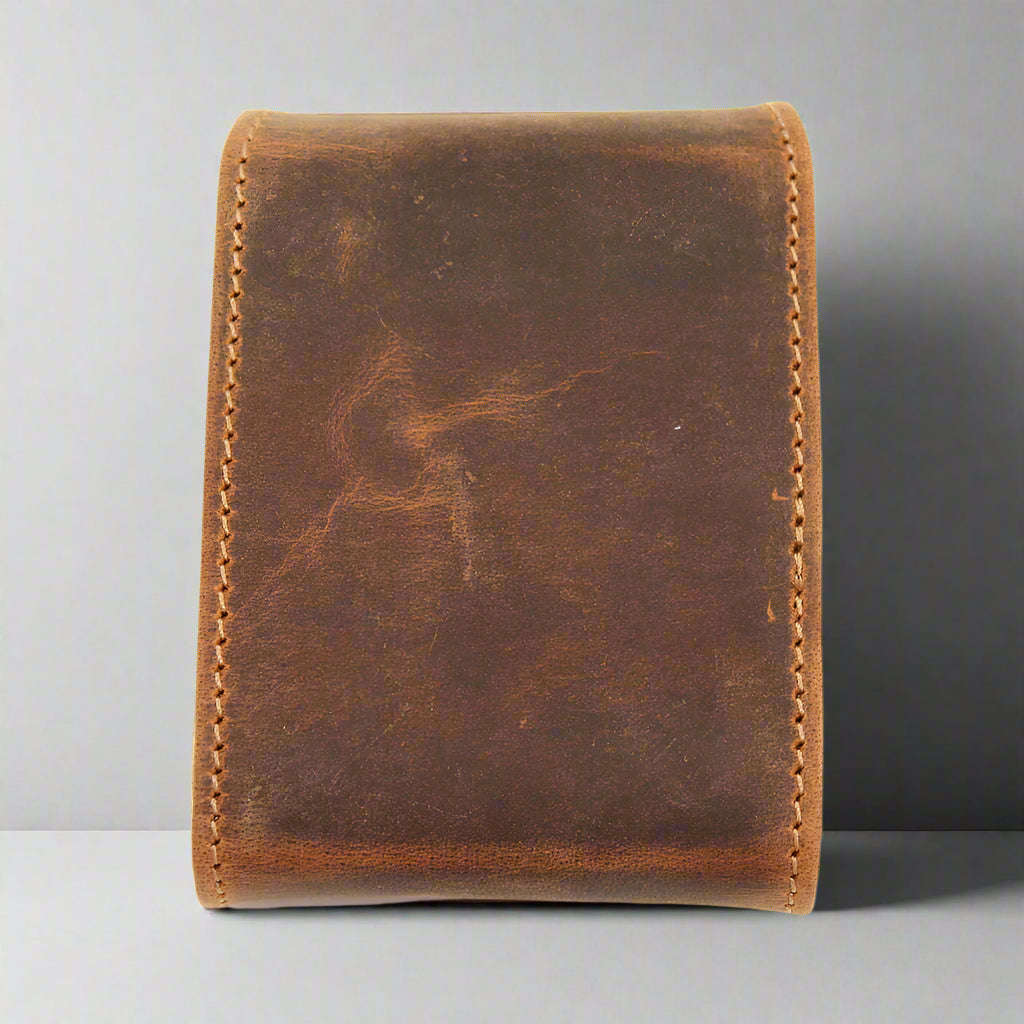 Concertina Leather  Card Holder