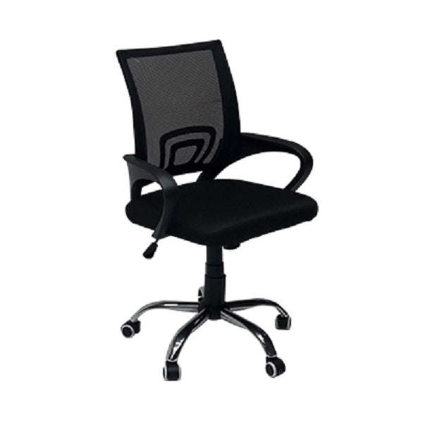 Home office chair with armrests and swivel function - Set of 2