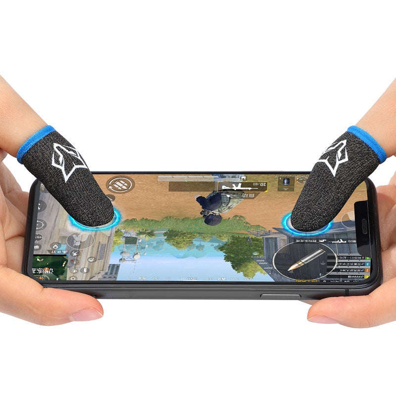 Sarafox V2 Mobile Gaming Finger Sleeves - Blue