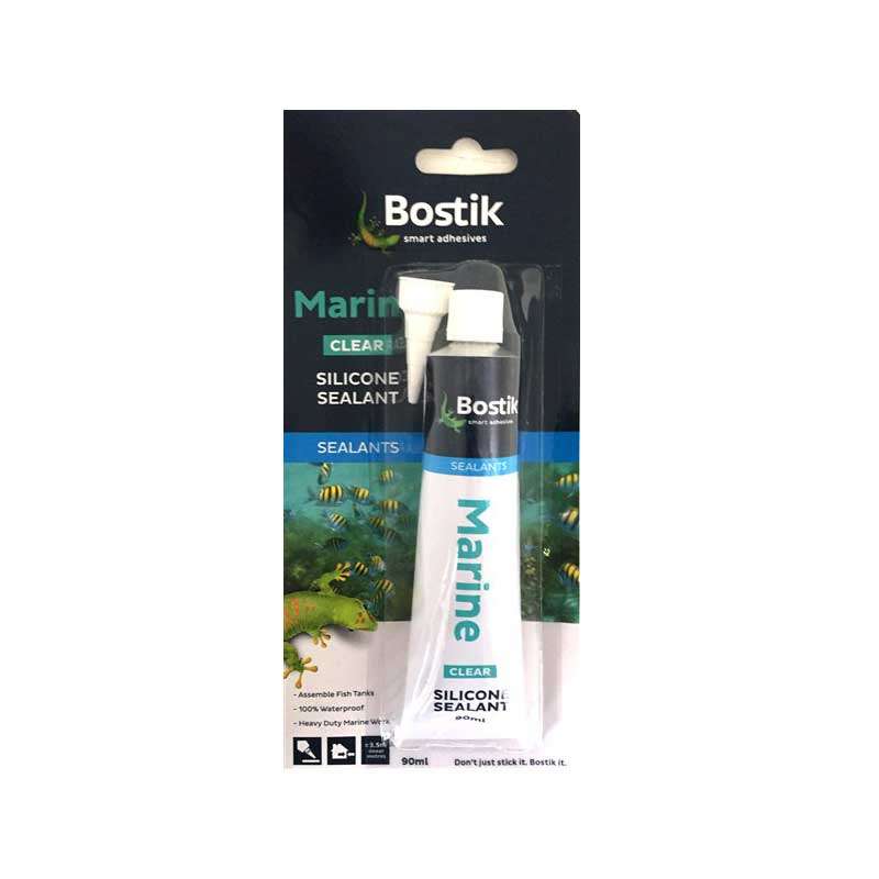 BOSTIK Marine Silicone Sealant Clear 90ml