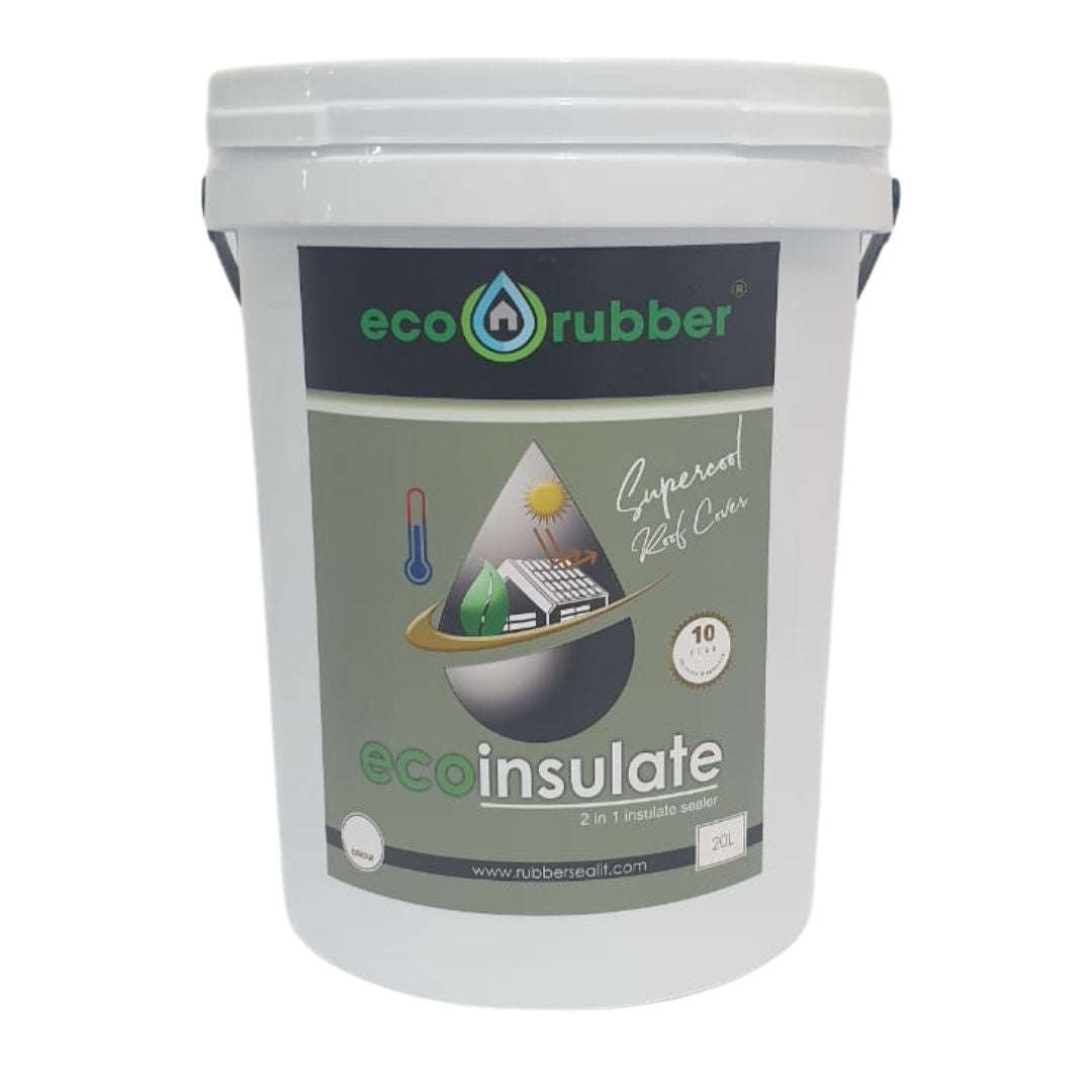 ECO RUBBER Eco Insulate Waterproofing White 20 Litre