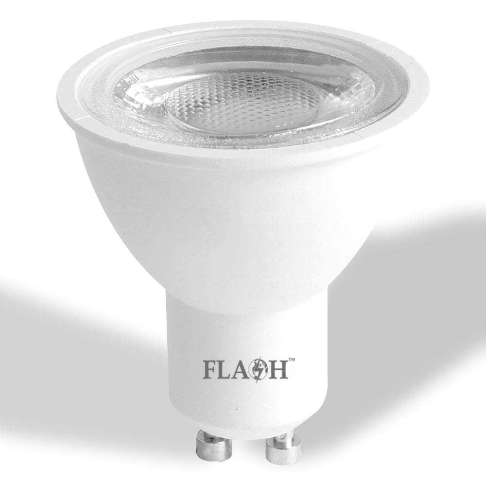 FLASH High-Efficiency 5W LED GU10 Lamp 38D (10 Pack)