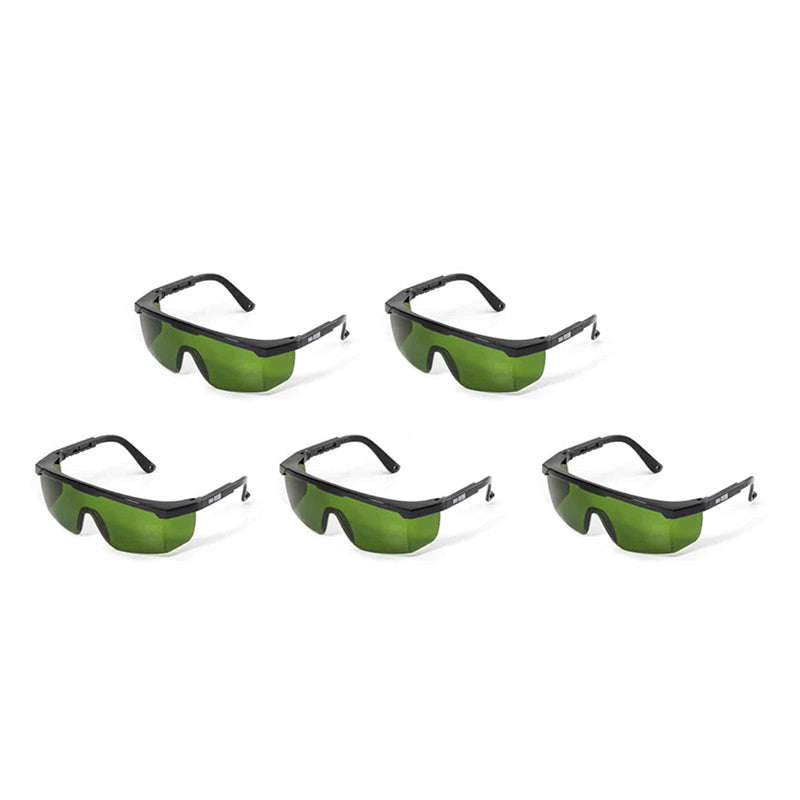 PIONEER SAFETY Glasses Green Anti Scratch ( 5 Pack )