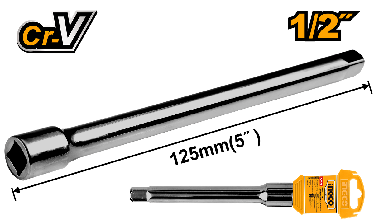 Ingco Ext Bar 1/2 127Mm