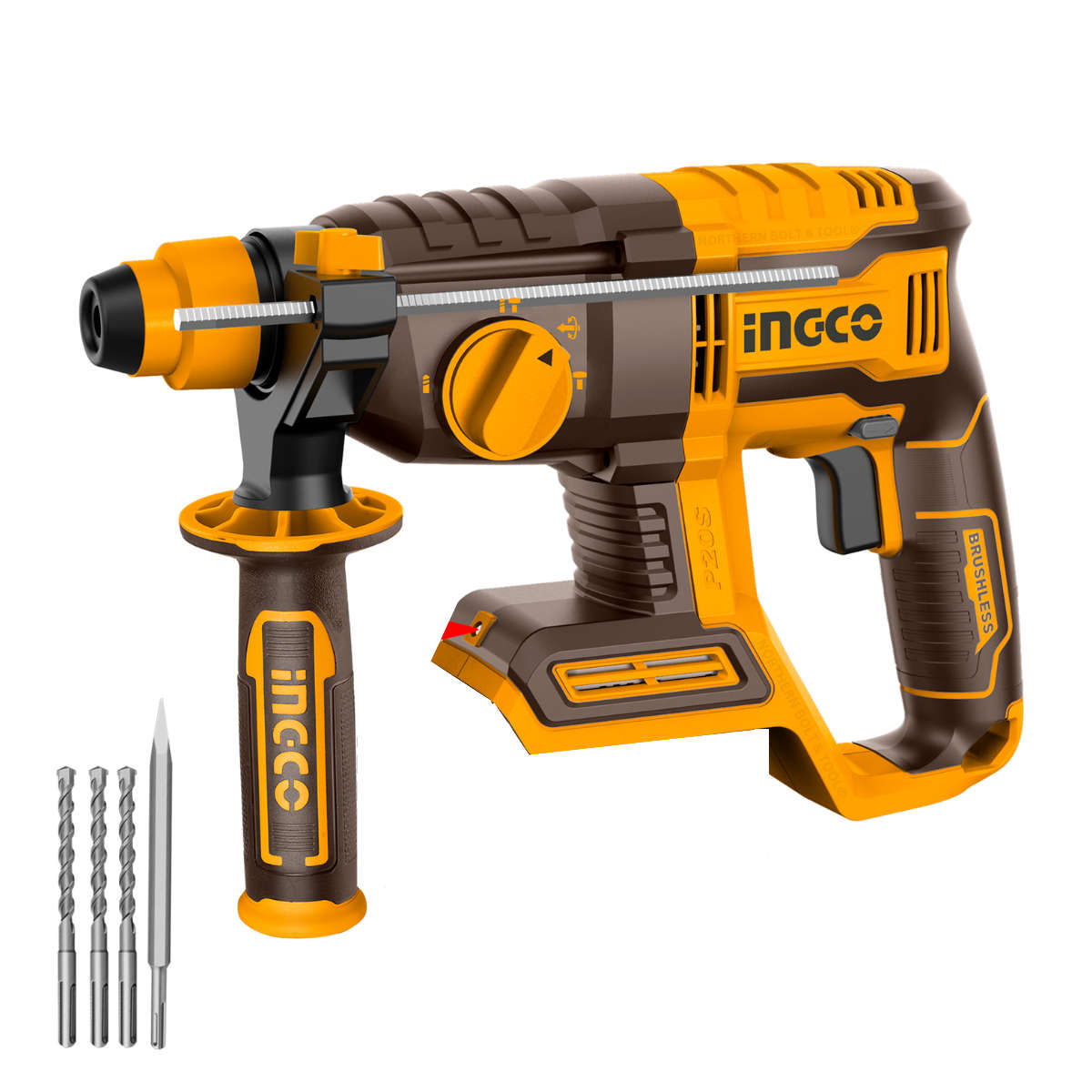 Ingco Cordless Rotary Hammer Drill Lithium-Ion 20V - CRHLI20208