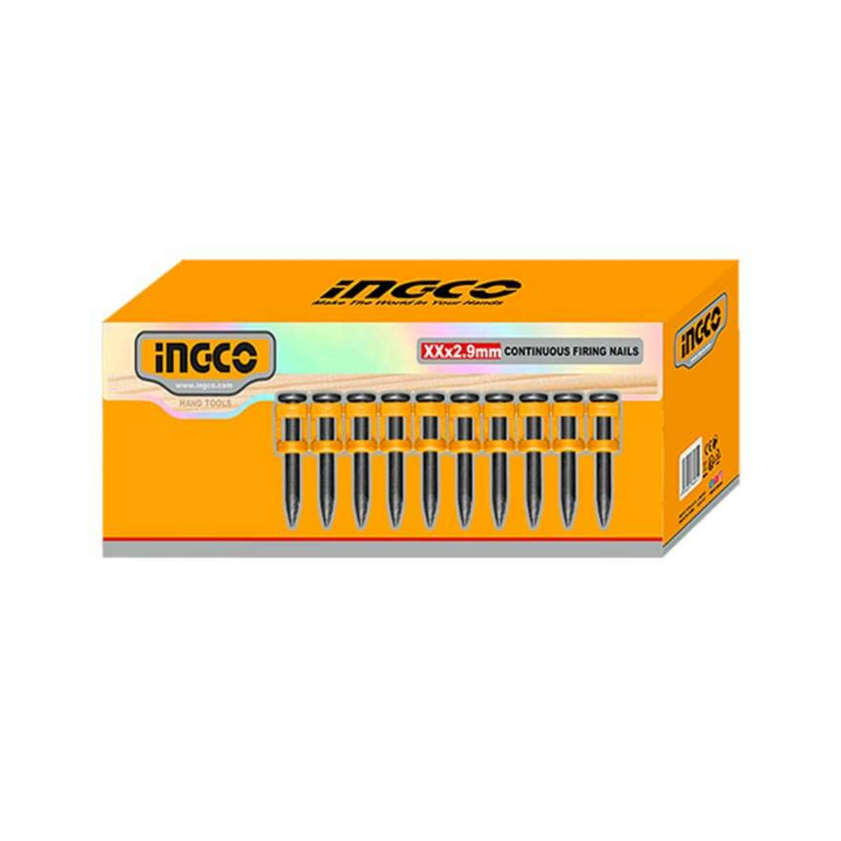Ingco Continuous Firing Nails (Concrete) 27mm 1000pcs