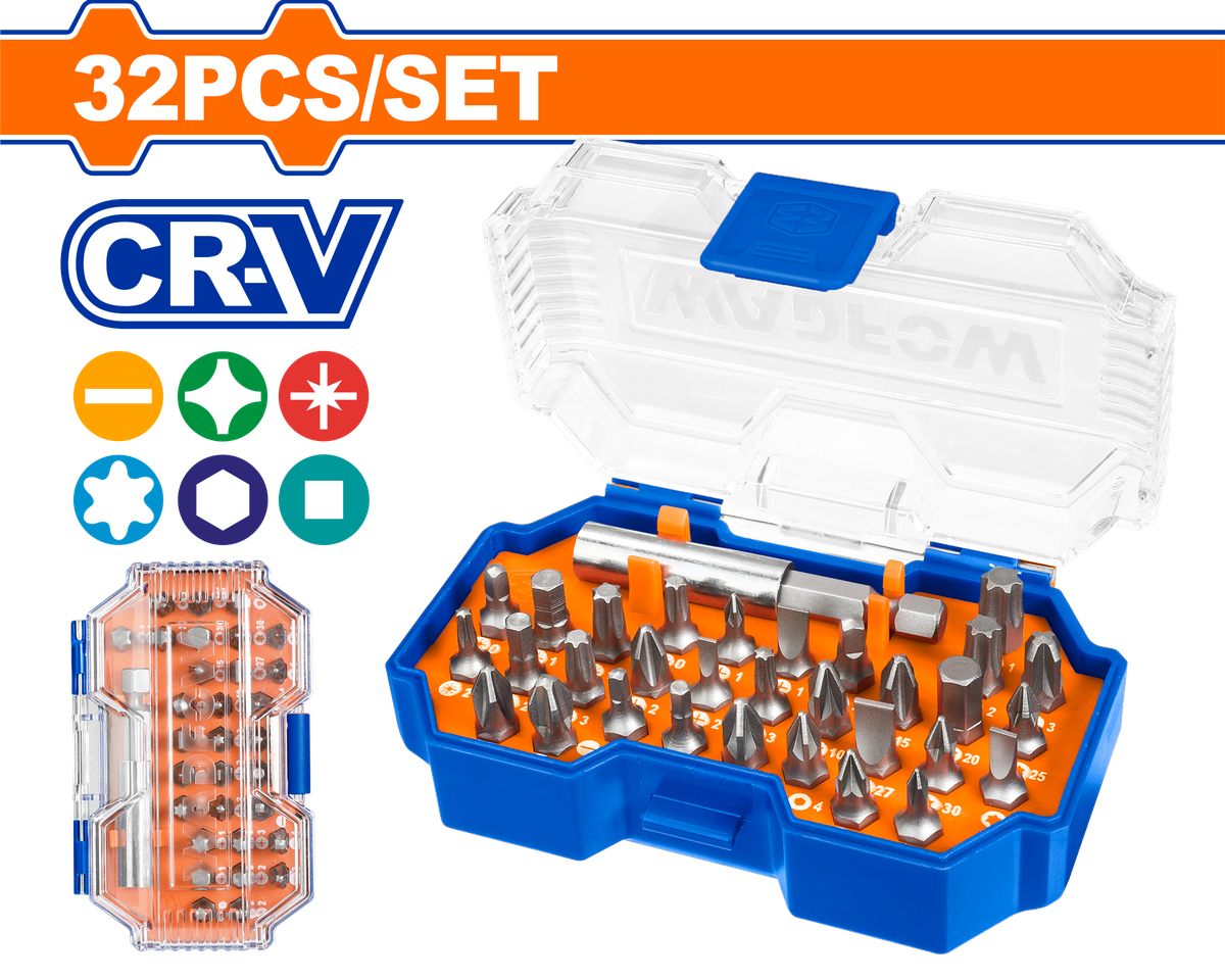 Wadfow Screwdriver bits set  32 Piece