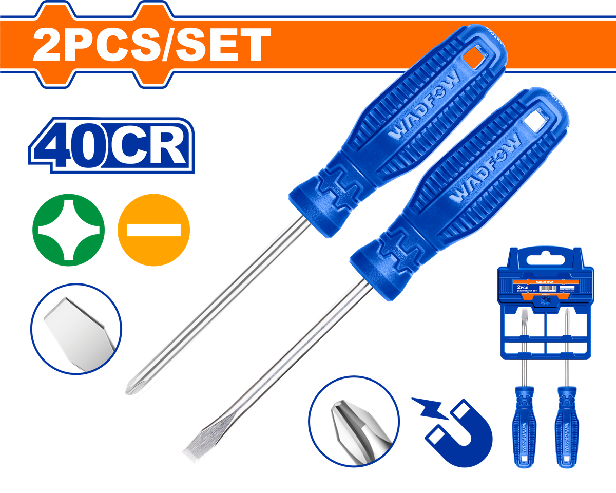 Wadfow Screwdriver set 2 Piece