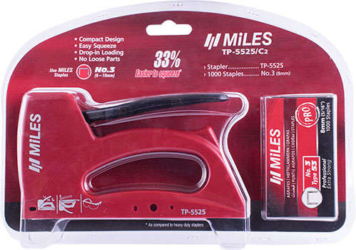 Special - Miles Staple Gun Kit Abs Body Incl 22G 8Mm Jt21 Stap Reload Ind DEFAULT TITLE