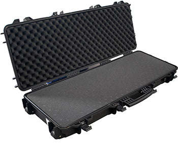 Tork Craft Plastic Case 1040 X 350 X 130Mm Od With Foam Black Rifle Case Water &