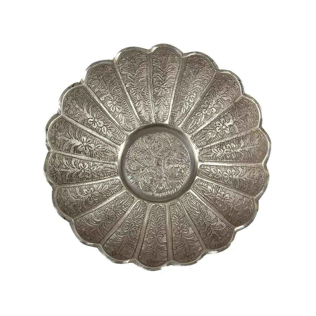 Bowl - Mini Silver Antique Elevated