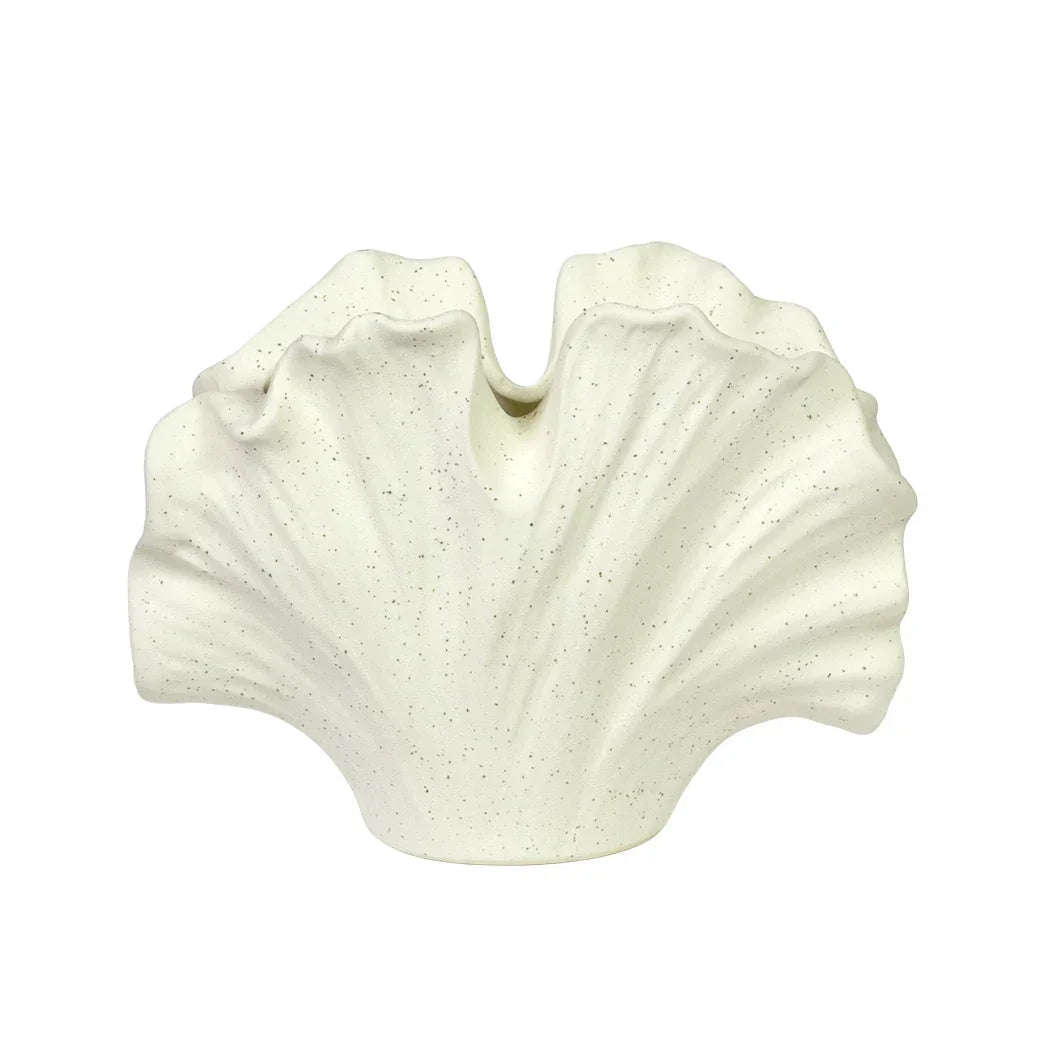 Ceramic Vase - Small Shell 14cm