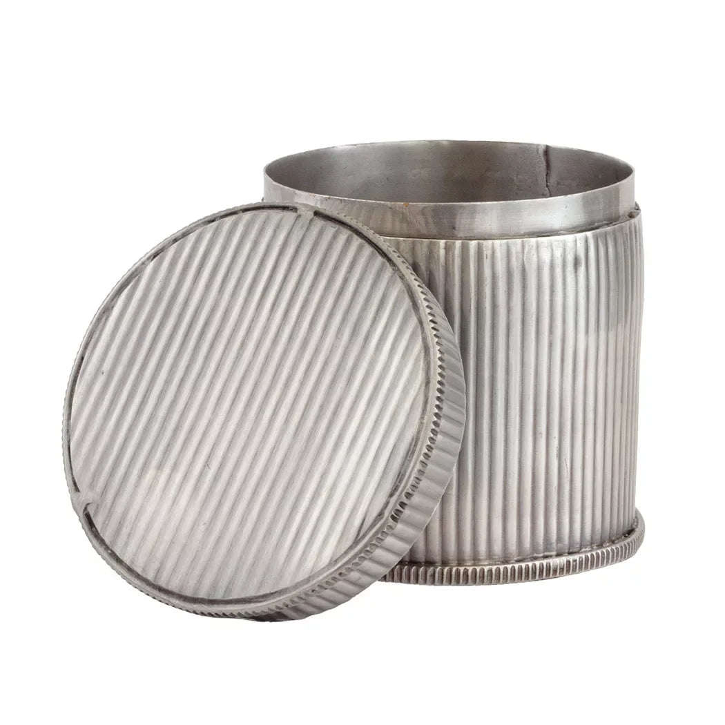 Cotton Box - Silver Lines