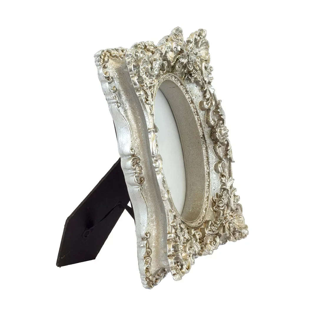Picture Frame - Silver French Double