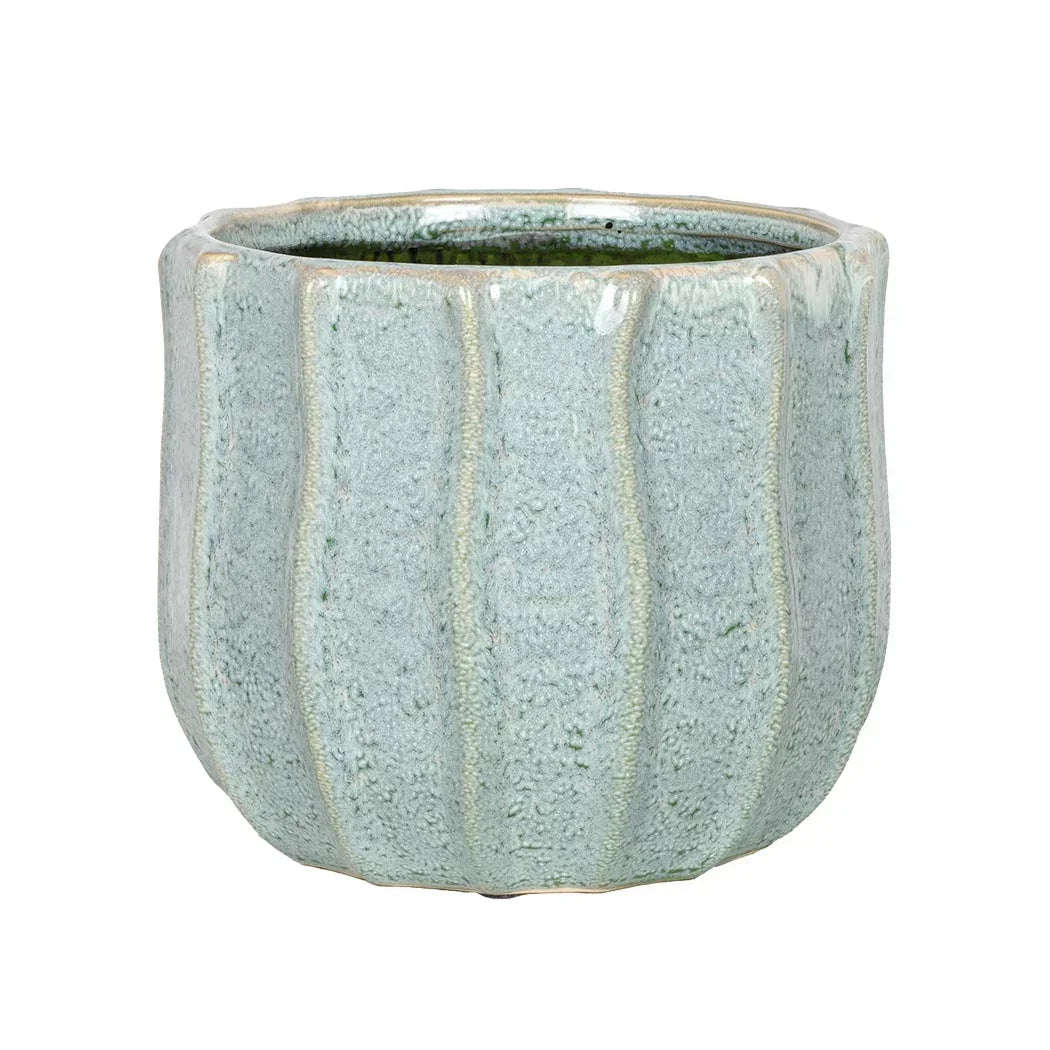 Planter - Ceramic Grey-Green Cacti 15cm