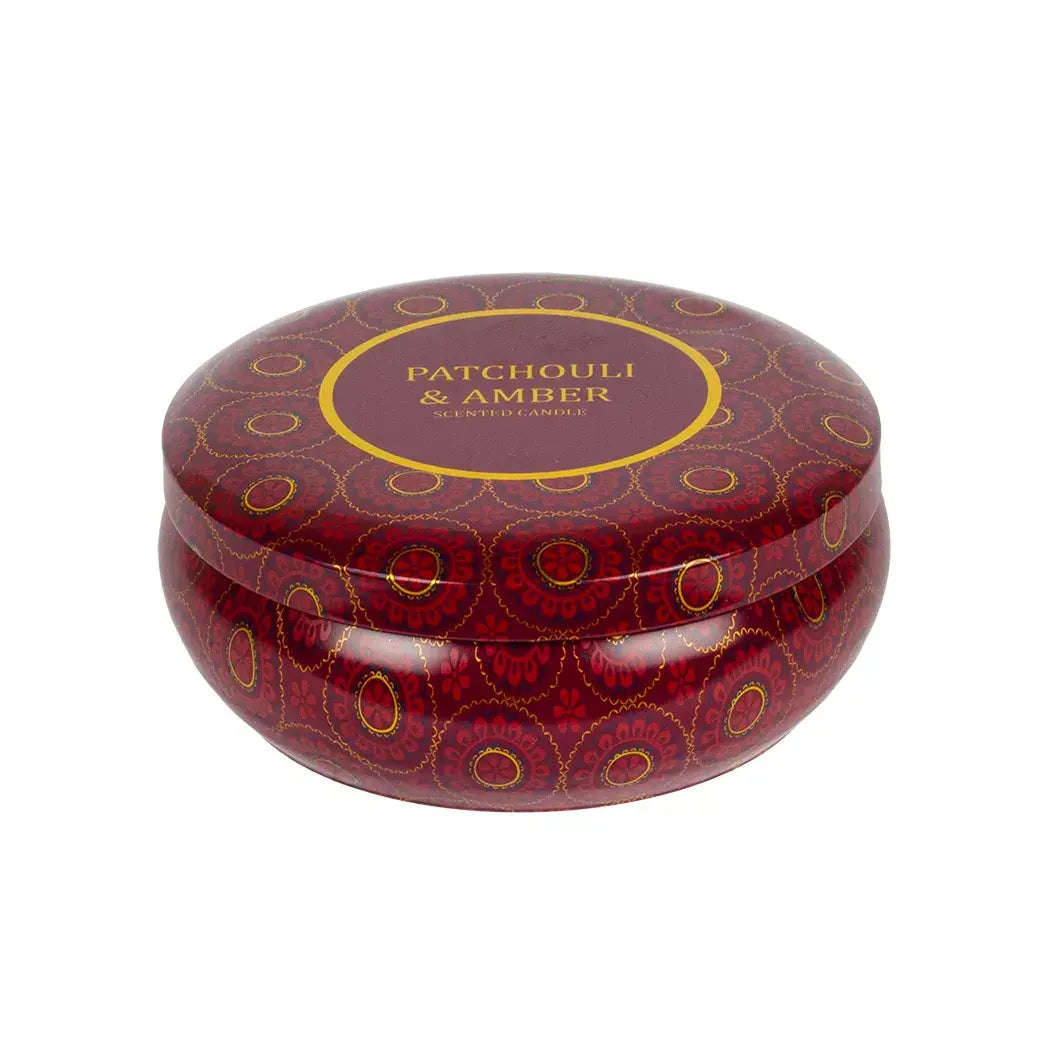 Scented Candle - Patchouli & Amber 13.5cm D