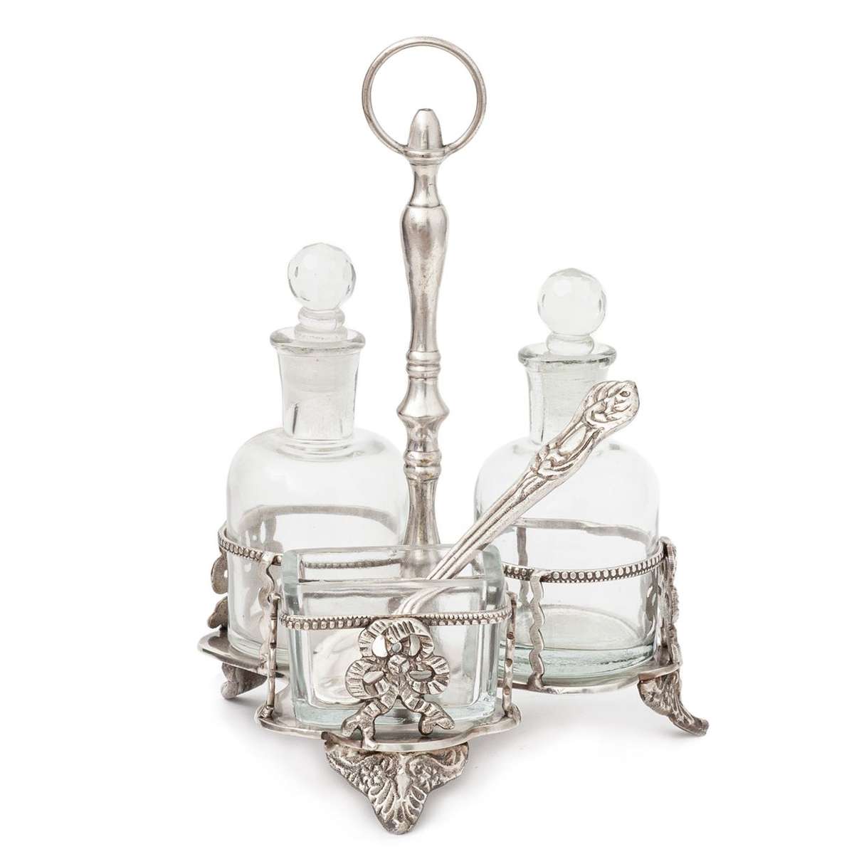 Condiment Set - Antique