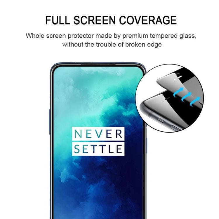 For OnePlus 7T Pro Full Glue Full Screen Tempered Glass Film
