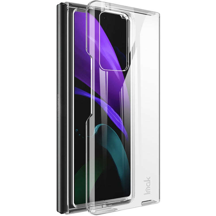 For Samsung Galaxy Z Fold2 5G IMAK Wing II Pro Series Wear-resisting Crystal Protective Case(Tran...