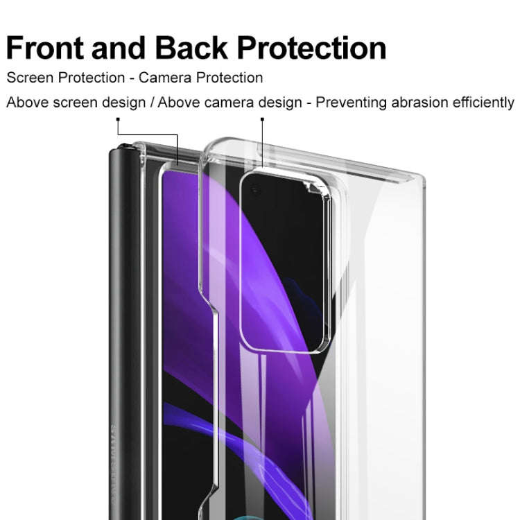 For Samsung Galaxy Z Fold2 5G IMAK Wing II Pro Series Wear-resisting Crystal Protective Case(Tran...