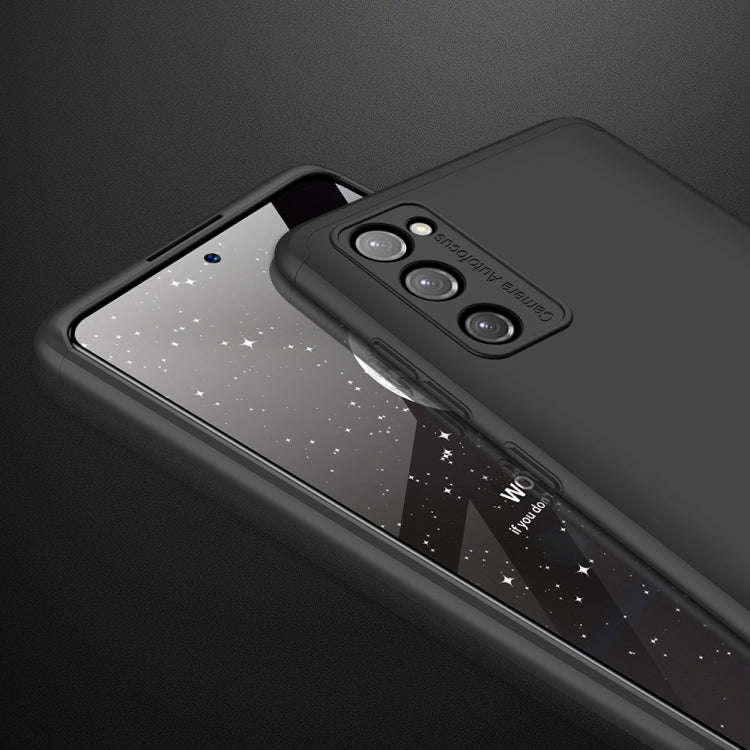 For Samsung Galaxy S20 FE GKK Three Stage Splicing Full Coverage PC Protective Case(Black)