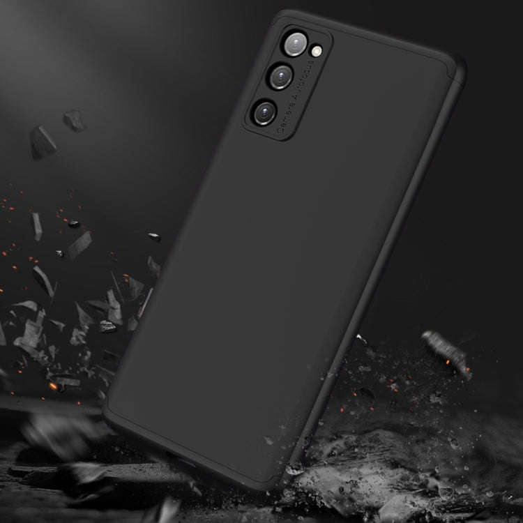 For Samsung Galaxy S20 FE GKK Three Stage Splicing Full Coverage PC Protective Case(Black)