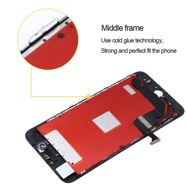 Original LCD Screen and Digitizer Full Assembly for iPhone 7 Plus(Black)