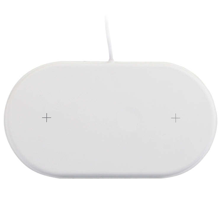3 in 1 QI Wireless Charger for iPhone & AirPods & Apple Watch(White)
