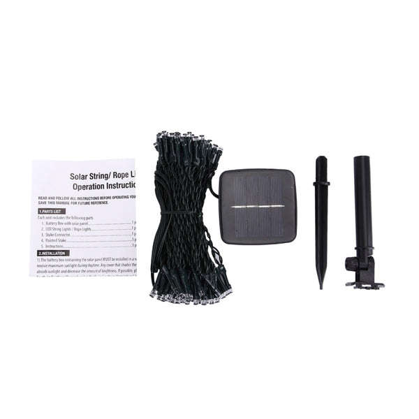 Solar LED String Lights 10m Multi Color