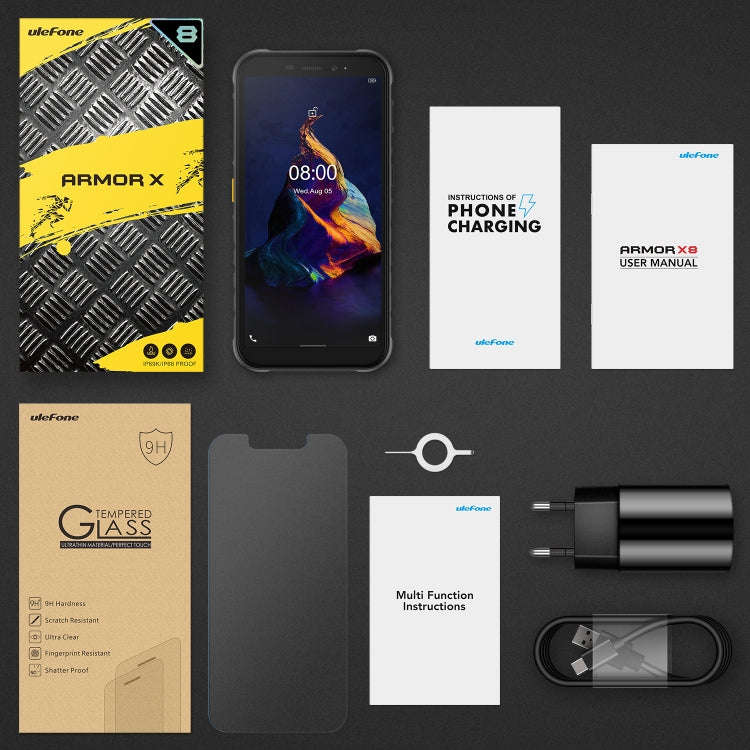 [HK Warehouse] Ulefone Armor X8 Rugged Phone, 4GB+64GB