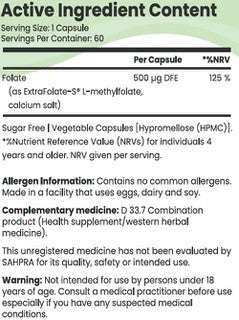 Folate Capsules - Love My Folate - Jooce