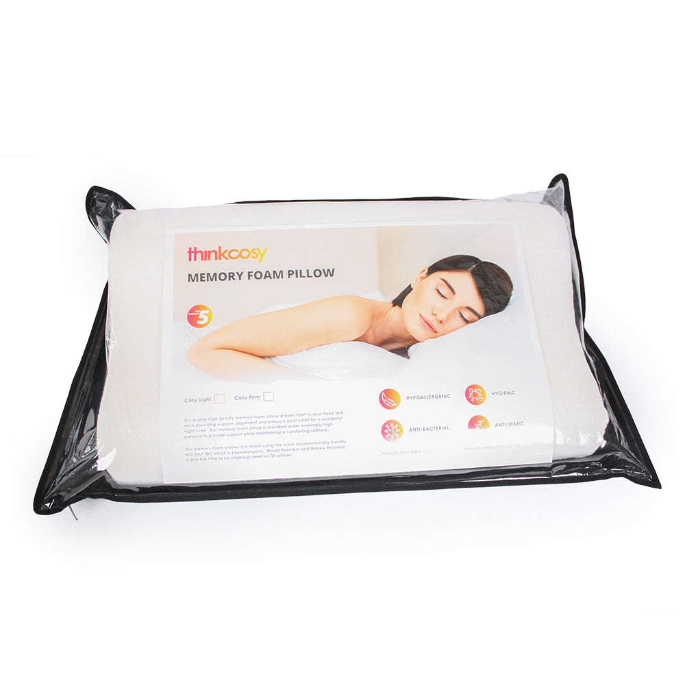 Memory Foam Contour Pillow - Cosy light - ThinkCosy - Cosy Firm