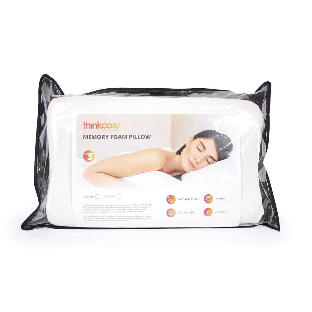Memory Foam Contour Pillow - Cosy light - ThinkCosy - Cosy Firm