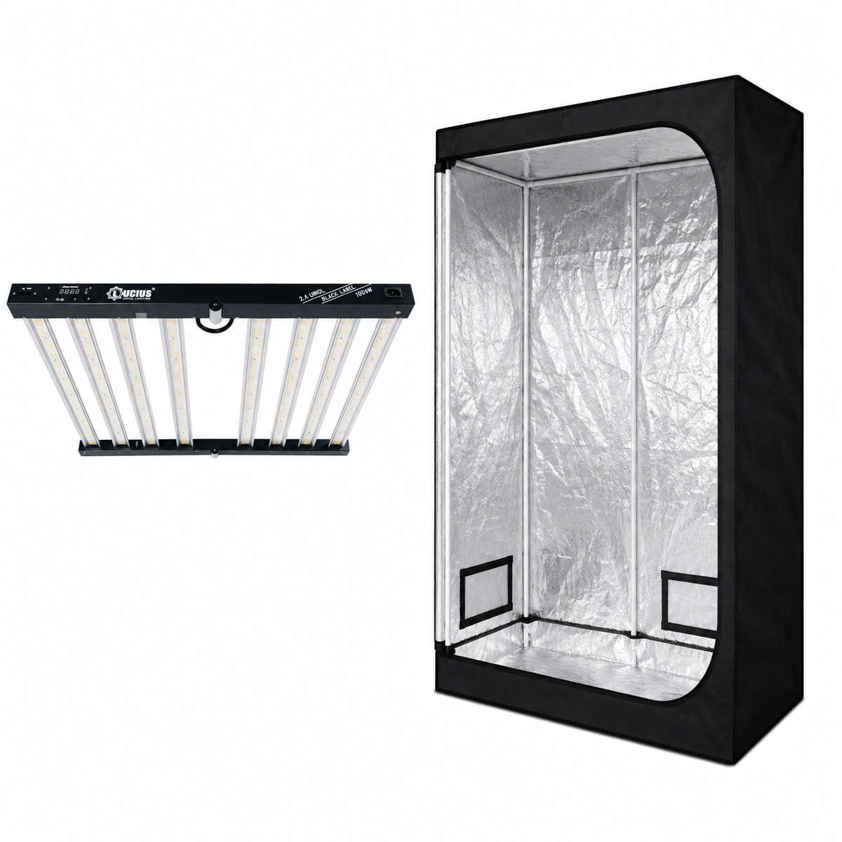 1000W Grow Tent Kit (1.5mx1.5mx2m)
