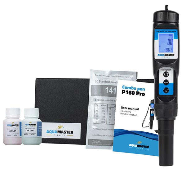 Aqua Master P160 Combo Meter (pH, EC, PPM ,TDS & Temp)